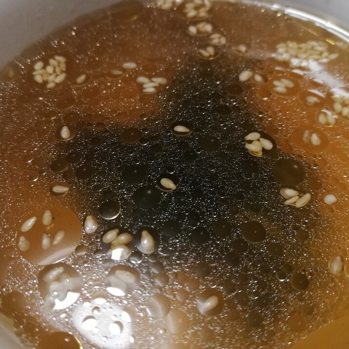 わかめふりかけで簡単中華スープ
